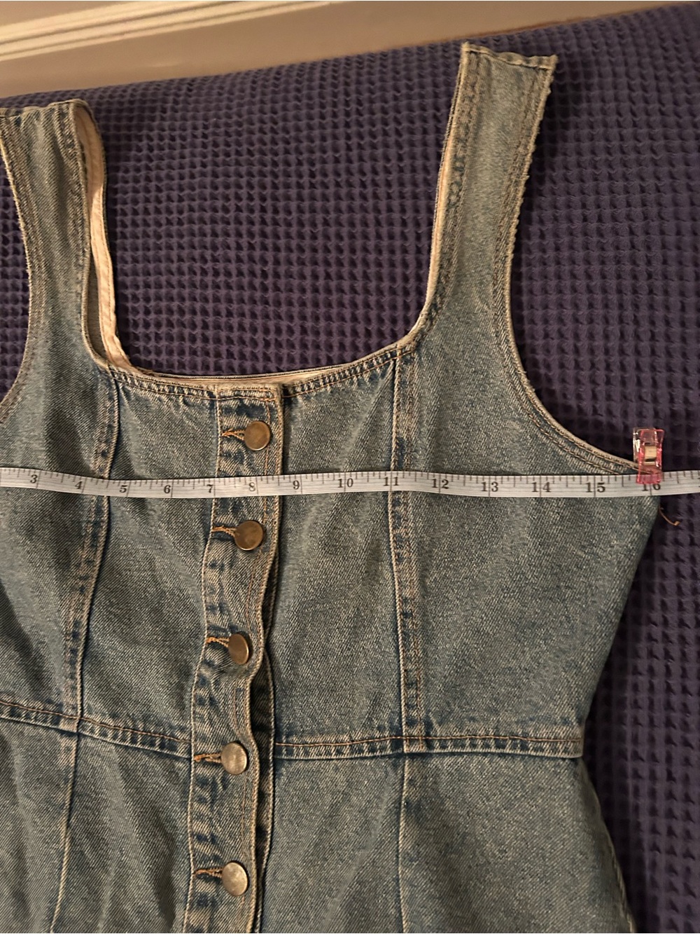 Urban Outfitters Light Blue Denim Dress - Picture 5 of 6